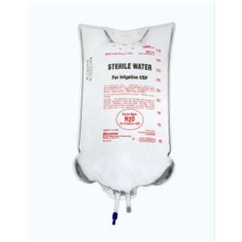 Baxter Sterile Water for Irrigation 3000 mL Bag (4/CS) — Baxter