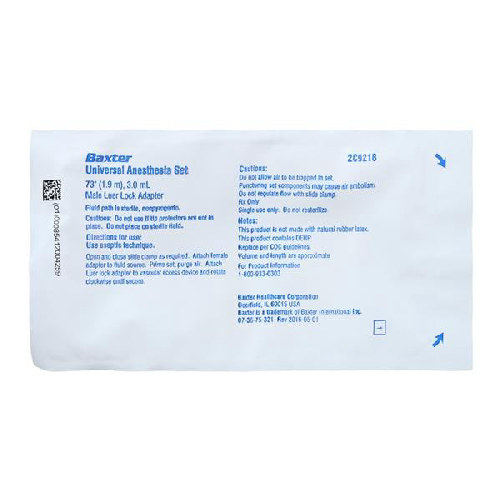 Anesthesia Set, Universal (60/Cs) — Baxter