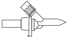 B. Braun Additive Dispensing Pin DP1000 family (50/CS) — B. Braun