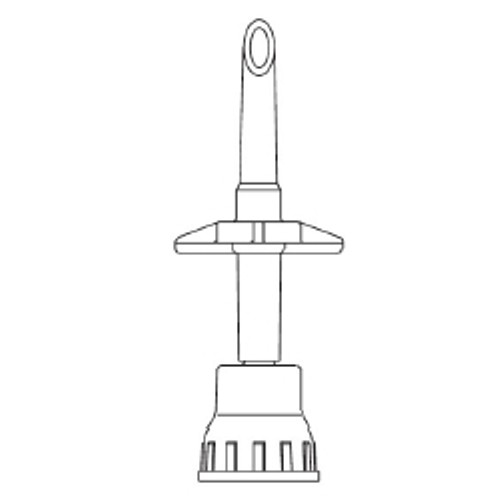 B. Braun Safsite Dispensing Pin w/Valve Connector (50/CS) — B. Braun