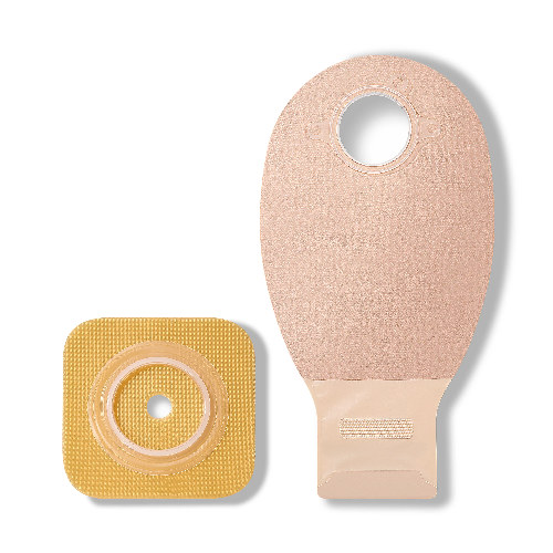 Kit Ostomy Drainable With Accordion Flange 2 3/4In Cut To Fit Invisi Nat — Convatec