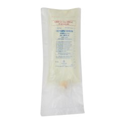 Heparin Sodium 1000 U in 0.9% NaCl 500 mL premix (Hospira family) — ICU Medical (Hospira)