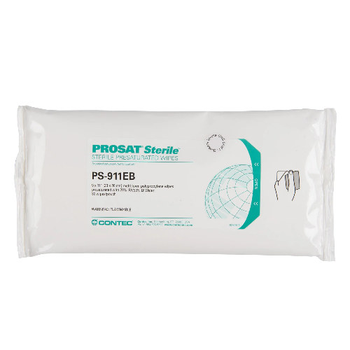 Alcohol Sterile Saturated Wipe 48 Ea/Ca — Contec